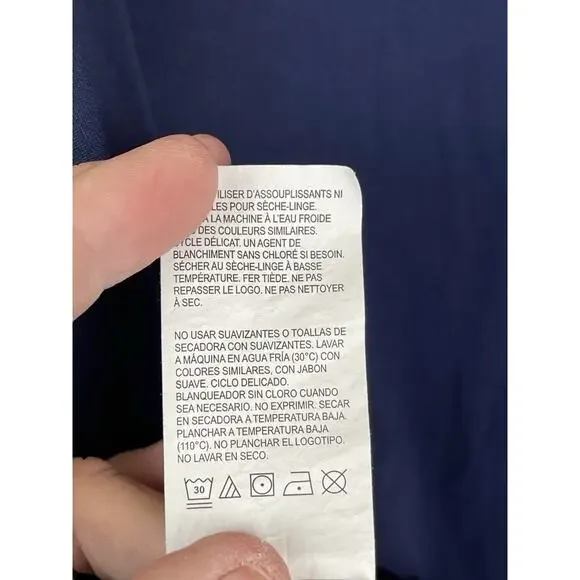 Callaway Women's Golf Polo XL OPTI-DRI Short Sleeve Blue, White and Green - Picture 9 of 9